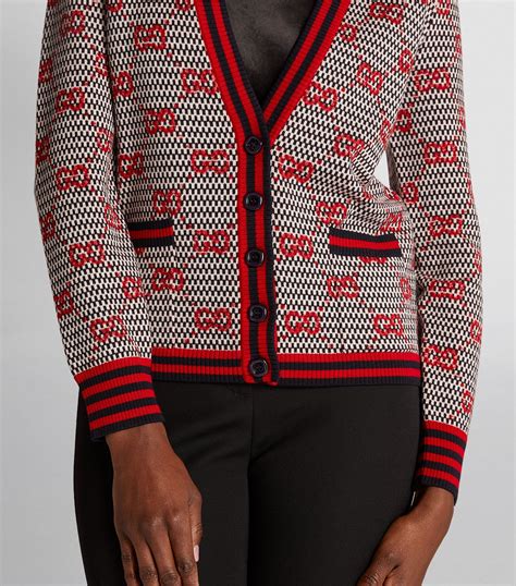 gucci heart cardigan